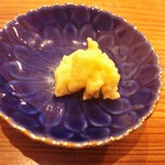 やまさん - 豆腐の味噌漬け　酒盗①