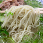 元祖長浜屋 - 　ヤワん麺ば食べてみりゃ～やばか！これいっちゃん旨かかしれん・・・