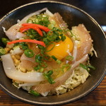 Okonomiyaki Ramen Furusato - お好み焼き（イカ）￥600（2014.11.10現在）