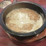 ラーメン雷豚 - スープと･･･