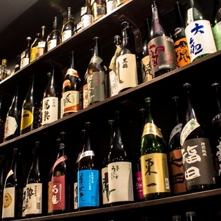 希少な限定品も!!日本全国のお酒を取り揃えます!!
