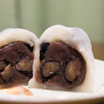 銀座あけぼの - 丹波黒豆大福