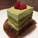 クレマスイーツ - ピスタチオのショートケーキ