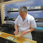 鮨でですけ - 小野寺親方〜私達のオーダーに入ります！！