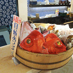 鮨でですけ - 三崎の金目鯛カマ