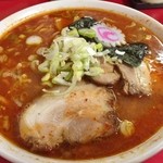 ラーメンつり吉 - みそトーバン大盛(800円)