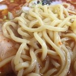 ラーメンつり吉 - 太麺拡大