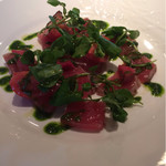 cucina Wada - 【16`1月】マグロのカルパッチョ！やっぱおいしぃ！