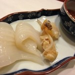 鮨 まつもと - イカとツブ　2015.08.31