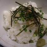 煮干し中華そば一燈 - えびっくす（雑炊）