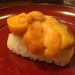 鮨 まつもと - うに　　　　2016.02