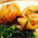 鼎泰豊 - ピリ辛海老ワンタン