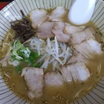 Ramen Kodama - 味噌チャーシュー800円　味噌が香ばしい