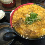 極楽うどん Ah-麺 - ランチタイムは小ごはんが無料サービス(o^^o)