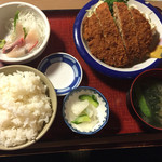 Raiden - 日替わり定食大盛り（７８０円＋１００円）。