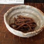 手打蕎麦 じゆうさん - ぜんまい