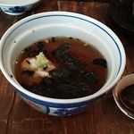 手打蕎麦 じゆうさん - そばの実とろろ