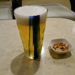 みかんの木 - 風呂上がりのビール、飲んじゃいました♫　サービスタイムで￥５００（税込）