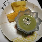 みかんの木 - 抹茶プリン、フルーツ
