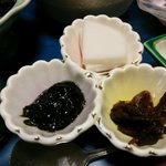 みかんの木 - 蒲鉾、青海苔佃煮、生姜佃煮