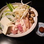 Kyouto Yama Nashi Yakitori Kanazawa - 濃厚鶏スープチゲ鍋