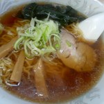 とよさん - 「昔ながらのさっぱり醤油味ラーメン(525円)」[平成28年２月３日(水)撮影]