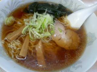 Toyosan - 「昔ながらのさっぱり醤油味ラーメン(525円)」[平成28年２月３日(水)撮影]