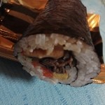 Kakiyasu Dining - 九条葱と黒毛和牛すき焼恵方巻ハーフ