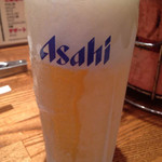 Horumon Yakiniku Umauma - キンキンに冷えた生ビール