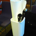 エアーズ バーガー カフェ - ナイフとフォーク