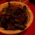 生でも食べれるホルモン使ったニラレバ