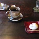 竹情荘 - 和菓子とコーヒー(2016.01)