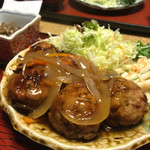 Hanaki - 日替わり定食の肉団子の甘酢かけ   720円