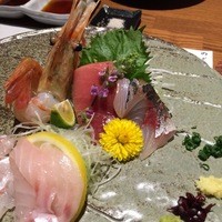 のどぐろ専門 銀座 中俣 - 刺身５点盛り