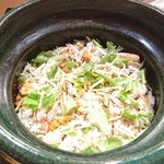 豪龍久保 - 松葉蟹と背子蟹の炊き込みご飯