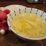 中国菜 オイル - 玉子スープアップ