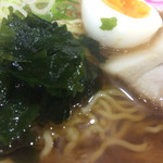 Kicchin Hiro - 手打ちラーメン ライスセット 500円 沢庵付き