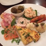 クアドリフォーリオ - ２０１６・２月　前菜盛り合わせ