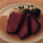 ダン ル シエル - 宮崎牛のグリル ブランデー系のソース