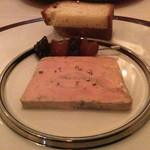 ダン ル シエル - フォアグラのテリーヌ イチジクとアプリコットのコンフィ