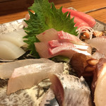 Izakaya Daihachiguruma - 刺身の盛り合わせ