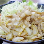 柏や - 料理写真:生姜焼き