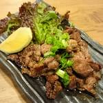 あんど - タンスジ旨塩炒め　880円