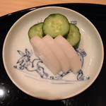まき村 - 糠漬け 胡瓜と大根