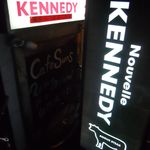 ステーキ カフェ ケネディ - 看板