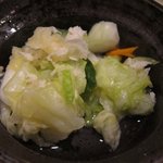 樹花 - 箸休めの漬け物