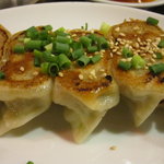 横浜 青葉餃子 - もち粉入りの無添加皮を使用。