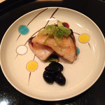 まき村 - 鰆の蕗の薹焼きと丹波黒豆