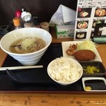 ひいらぎ - 極上柚子塩ラーメンの日替わりランチ