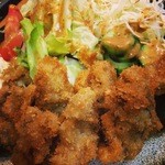 居酒屋 虎翔 - カキフライ680円